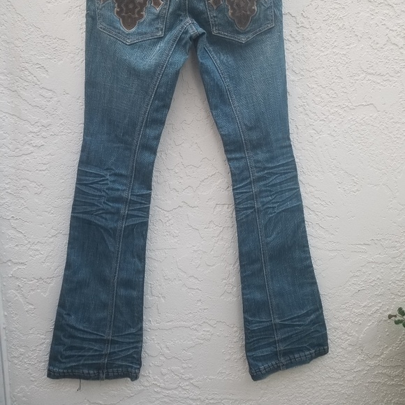 Antik Denim blue jeans slightly flared. - Picture 7 of 8